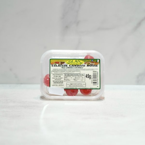 GI.AN. Ciliegie Candite Rosse (Red Candied Cherries)